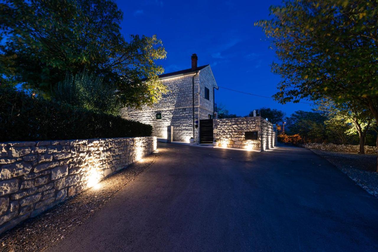 Stone Villa Didovi Snovi With Heated Pool Lisane Ostrovicke Eksteriør billede